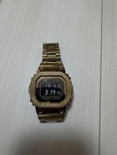 G-Shock GMW-B5000GD Full Metal Solar Gold Men's Watch Used G410