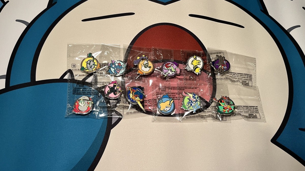 【WCS2026】キルリア ピンズ ピンラリー Pokémon Worlds 2026 pin rally FULL SET with pin rally map San