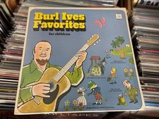 NEW Sealed Vintage Burl Ives "Favorites - For Children" 1974 Children's LP NM/NM
