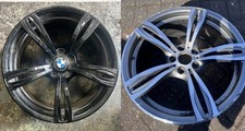 Two BMW M5 F10 ALLOY WHEELS 343m FRONT 9Jx20" PAIR 2283999 2284599 oem Bmw