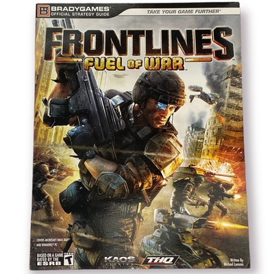 #ad 2008 Frontlines Fuel of War BradyGames Strategy Guide $6.85