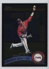 2011 Topps Wal-Mart All-Black Jordan Schafer #437 0bt4