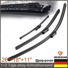 SCHEIBENWISCHER VORNE + HINTEN für VW GOLF 7 VII | LIMO + VARIANT BJ ab 2012