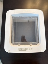 AS IS / FOR PARTS Sure Petcare SureFlap Microchip Pet Door USED DIRTY READ