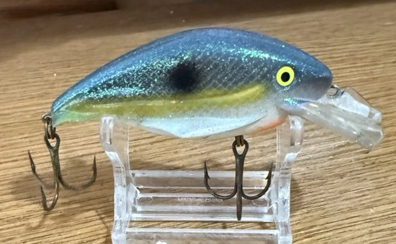 Vintage Worden's Timber Tiger Crankbait Fishing Lure • 1/2 oz • 2-3/4” Body - Image 4 of 4