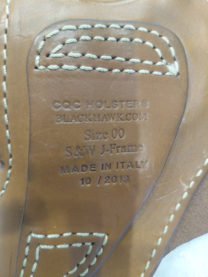 Funda de cuero Blackhawk CQC talla 00 marco J - S&W BONITA Foto 3 de 4