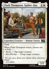MTG Commander MSH Jumpstart U Flash Thompson, Spider-Fan #0772