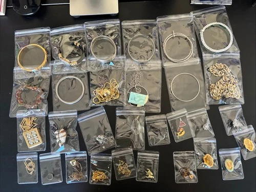 Vintage Costume Jewelry Lot of 30 No Gold No Silver