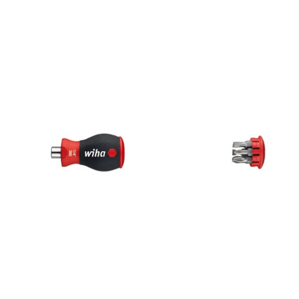 Porte-embouts Stubby Wiha 10382 aimanté pour visser dans les espaces confinés