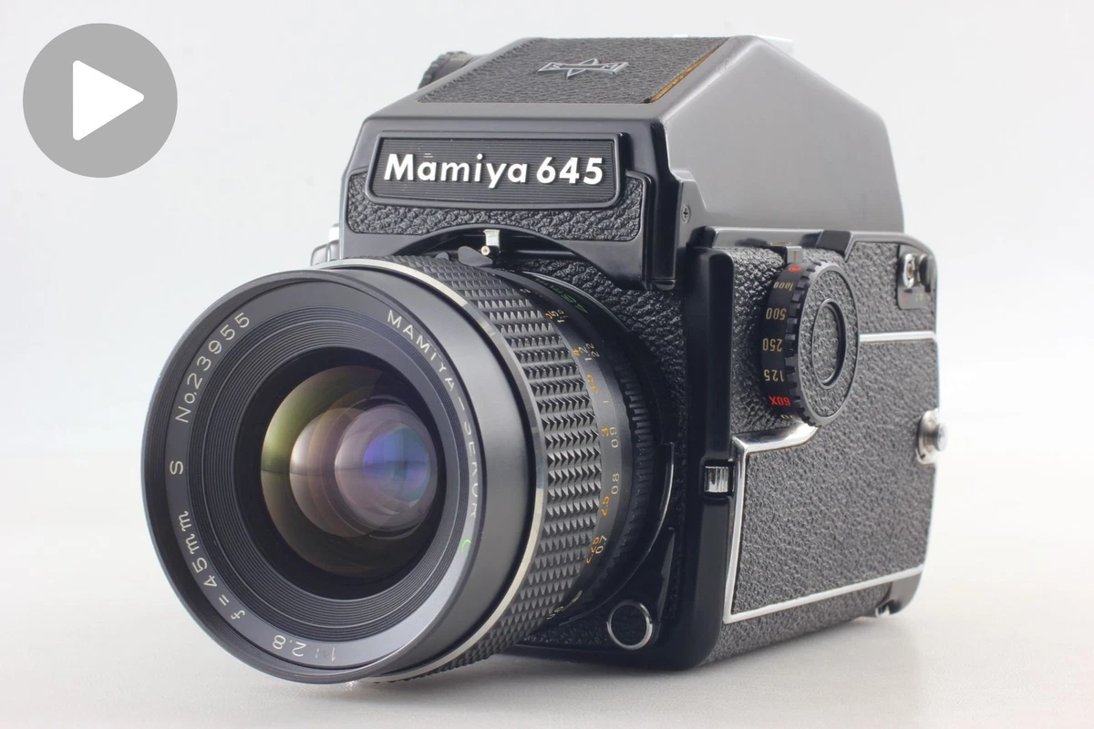 Appareil Photo Mamiya M645J – Moyen Format Argentique – Rare – Japon
