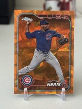 2024 Topps Chrome Update Series Sapphire Hector Neris #USCS18 Orange 21/25 Cubs 
