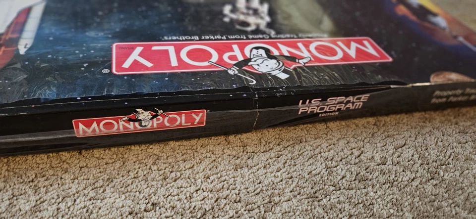 U.S. Space Program Edition Monopoly 1998 New Factory Sealed. Box has light wear. - Image 3 of 4
