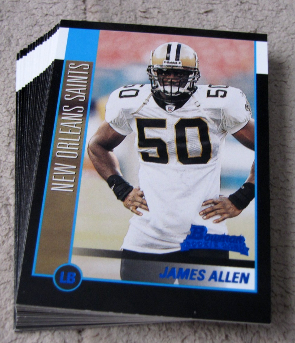 2002 Bowman Rookies Football (Pick Choose Complete)