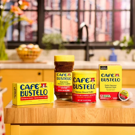 Cafe Bustelo, Espresso Style Dark Roast Ground Coffee, 10 oz Can Free Shipping
