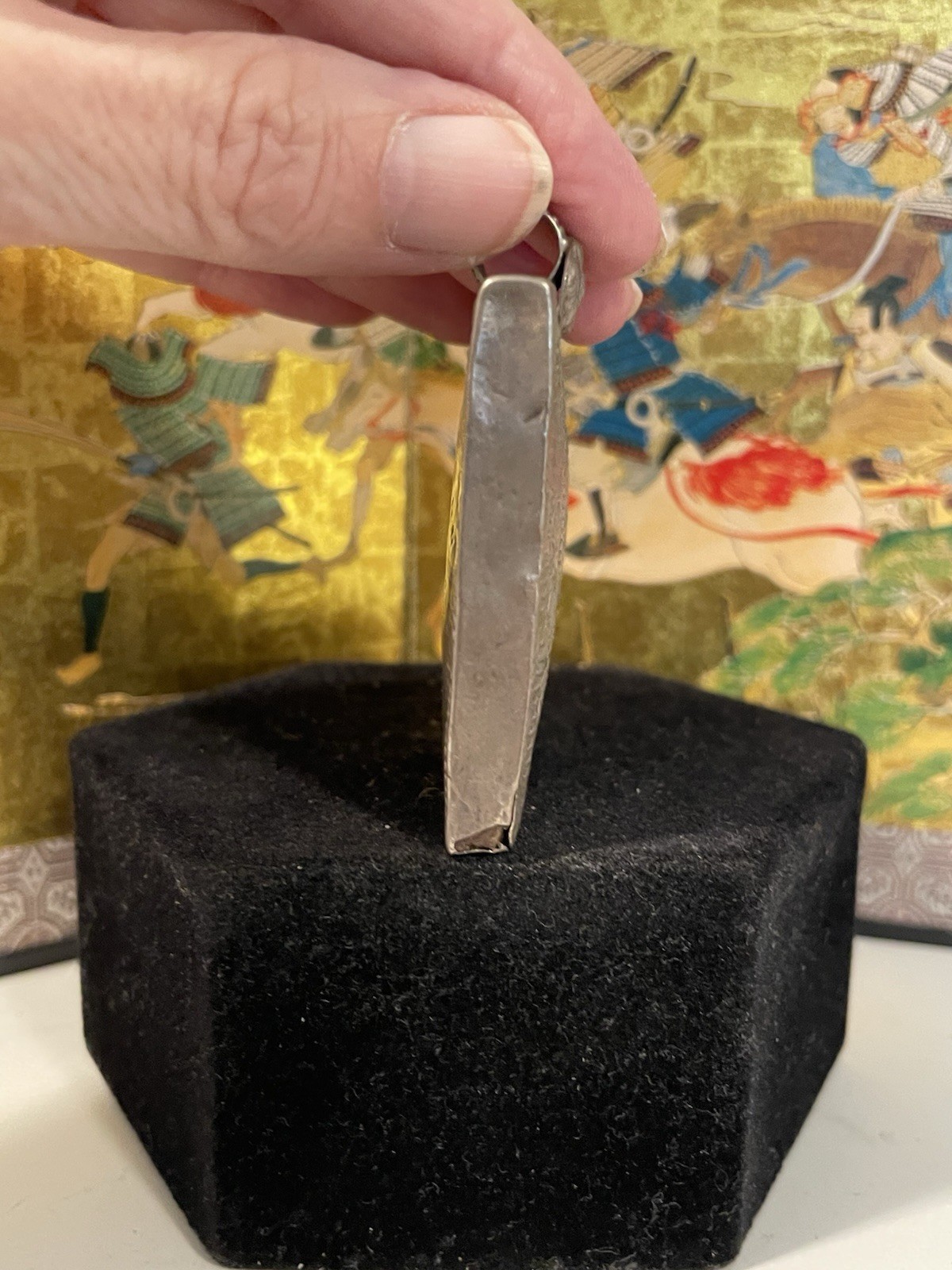 Antique Silver Taweez Prayer Locket Pendant