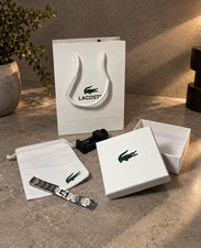 LACOSTE Armband Herren Edelstahl - Ideal Als Geschenk! NEU & UNGETRAGEN
