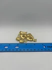 Beautiful Vintage Theater Pin- Gold Tone- Fun Costume Jewelry