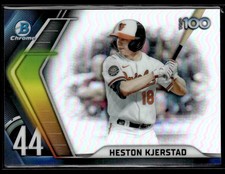 2022 Bowman #BTP-44 Heston Kjerstad Bowman Scouts' Top 100 Rookie 0603C