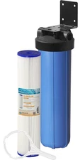 Systems CB1-SED20-BB Whole House Sediment Water Filter 20" BB Home Filtration...