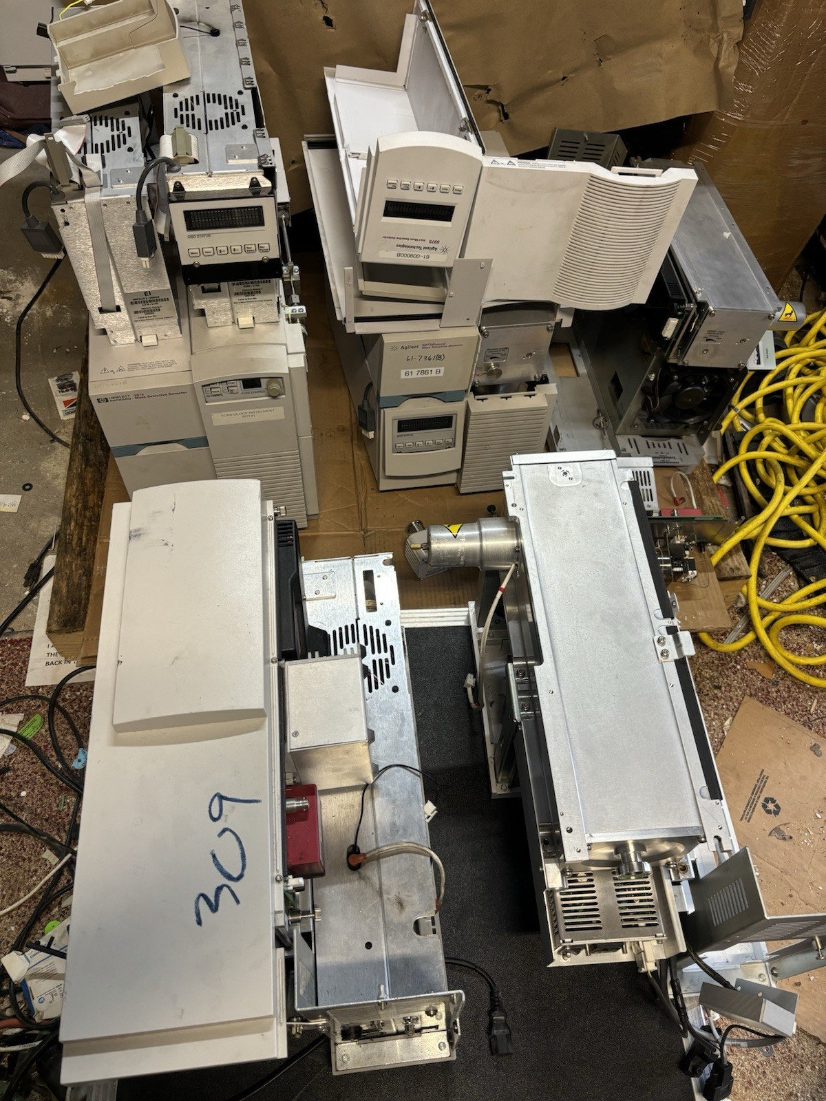 Lot Of Agilent 5973N & 5975 MSD Mass Selective Detector Turbo Pfieffer Parts