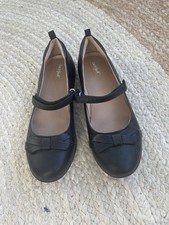 Cat And Jack Black Flats Girls 4