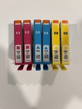 HP 920XL High Yield Cyan Magenta Yellow Ink Cartridges 6 Pack Exp 2013 New