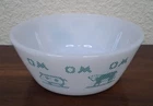 Vintage Federal Glass O&M Elevator 5 Inch Heat Proof Bowl Dish 1950's USA