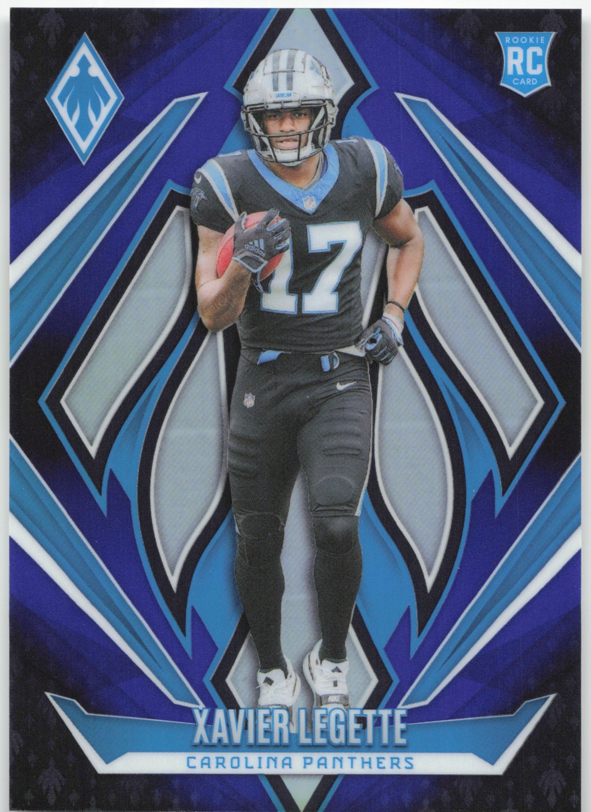 2024 Panini Phoenix #249 Xavier Legette Blue Fade #/249