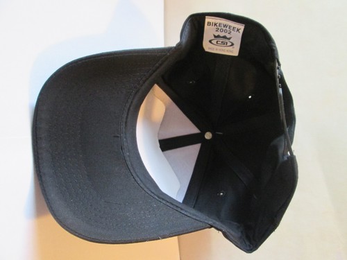 VINTAGE 2002 BIKE WEEK DAYTONA BEACH FL MOTORCYCLE RALLY HEADWEAR CSA HAT CAP - Picture 3 of 3
