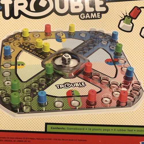 Trouble Board Game by Hasbro - Picture 9 of 11