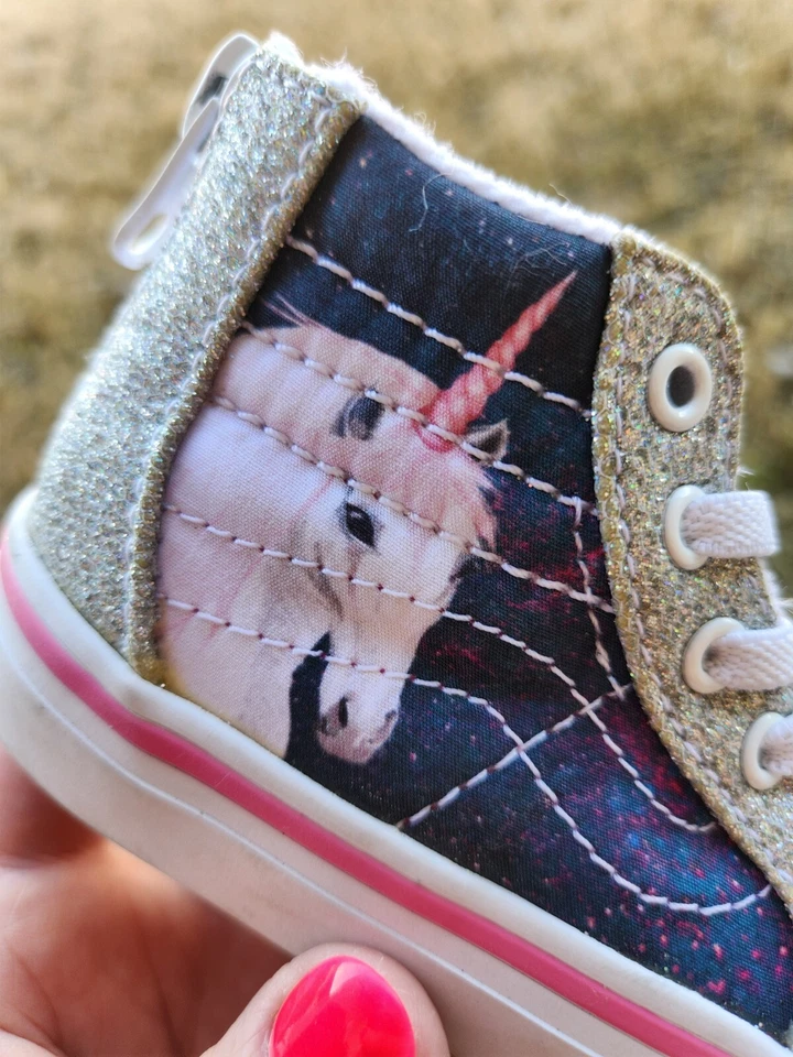 Vans Mid "Unicorn Sparkle" Girls' BRAND NEW Toddler 5.5C - Image 4 of 4