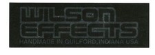Wilson Effects Sticker / Decal