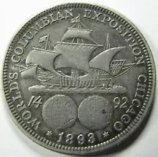 1893 Columbian Early Commemorative Half Dollar