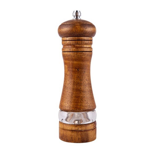 Molinillo manual de sal y pimienta de madera con núcleo de cerámica ajustable - Imagen 22 de 22