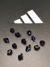 Full Set Black Authentic Adidas SG Soccer Conical Metal Studs/Cleats Soft Ground