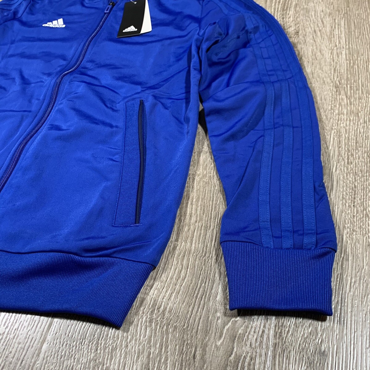 ADIDAS Womens Condivo 19 Full Zip Track Jacket (cf4328) BLUE, SMALL | eBay