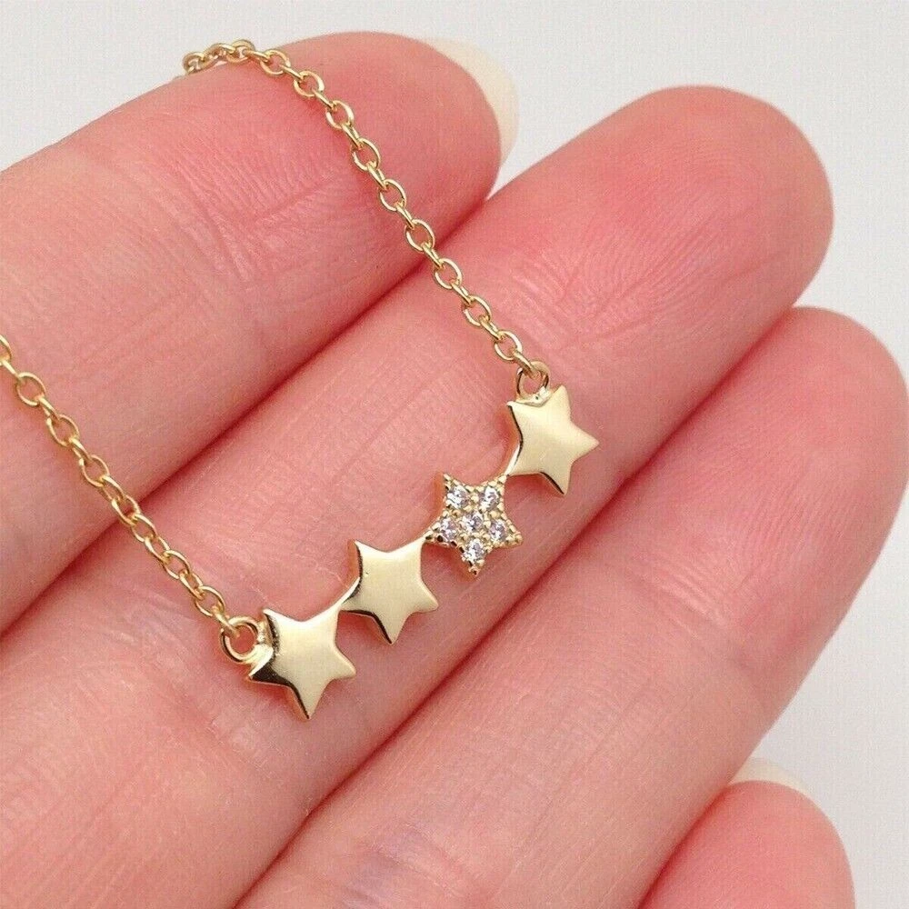 Moissanite 2024 bar necklace