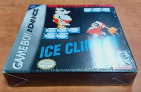 Nintendo Gameboy Advance GBA Ice Climber Classic NES Series Factory Sealed