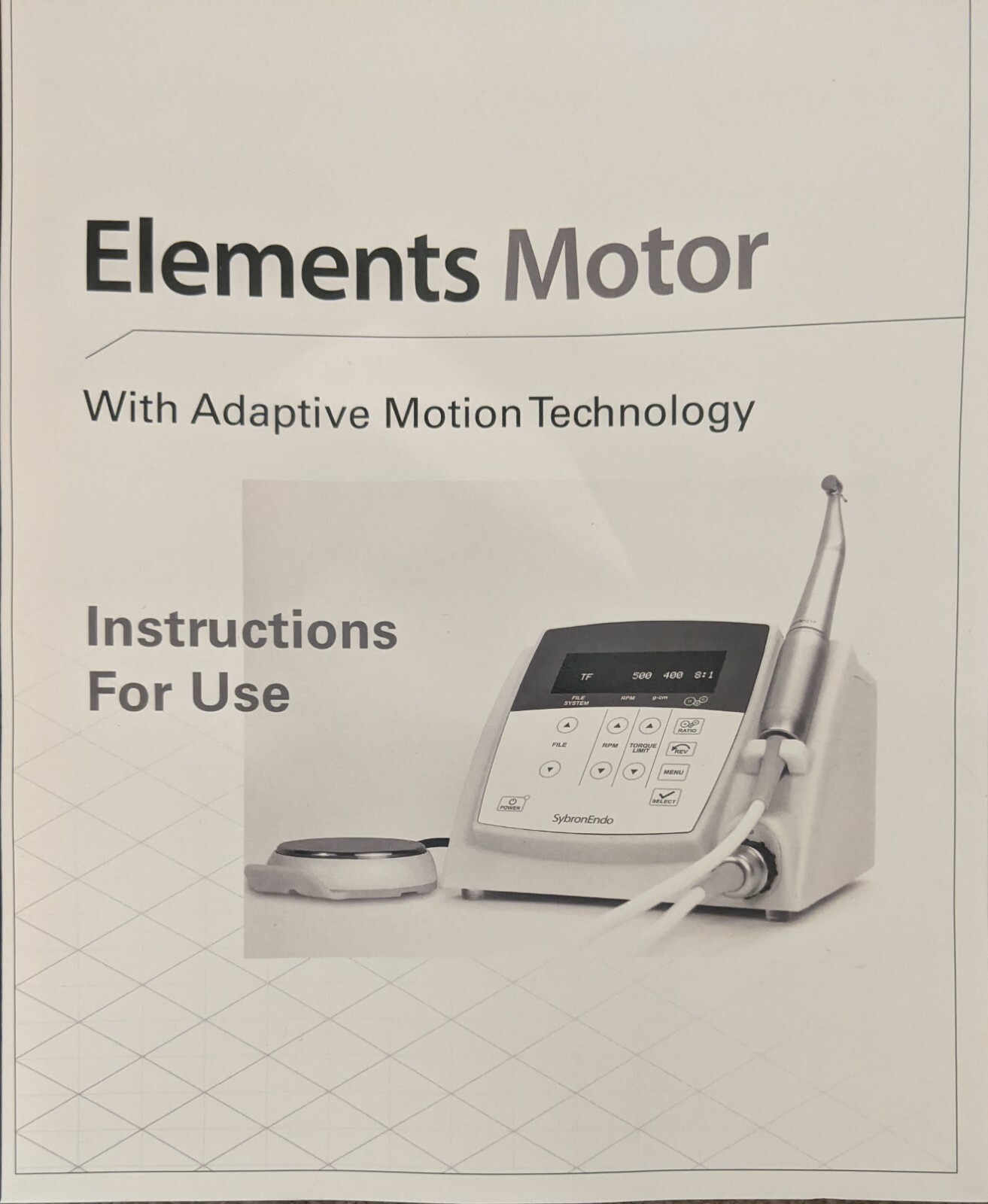 Kerr Symbron Endo Elements Motor eBay