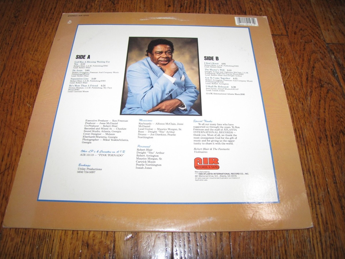 ROBERT BLAIR & THE FANTASTIC VIOLINAIRES - GOD HAS BLESSED ME