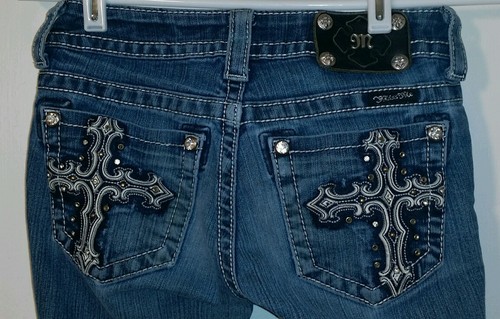 Miss Me Size 25 Boot Cut Jeans with 