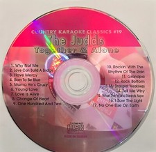 19 JUDDS COUNTRY KARAOKE CLASSICS KARAOKE CDG LOT VA