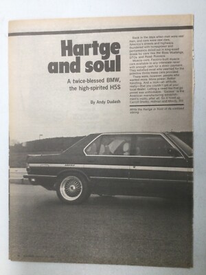 AW 170 Article 1984 BMW Hartge H5S Nothing exceeds like excess 1-16-84 6 page