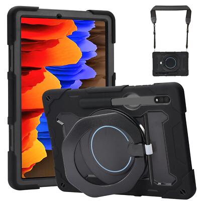 Umhänge Tablet Tasche für Samsung Galaxy Tab S7 S8 Schutz Hülle Cover Case Etui