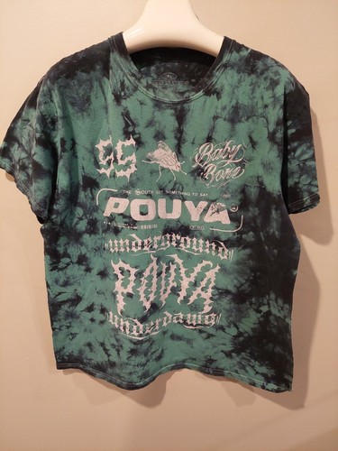 Pouya & $uicideboy$ Tour shirt POUYA Baby Bone Tie Dye T-Shirt Large L 