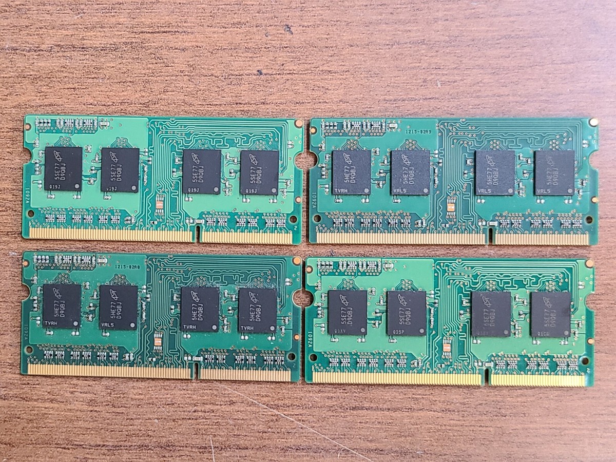 Barrette mémoire micron 4gb 1rx8 pc3l-12800s ddr3 so-dimm à