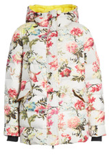 Nwt Etro Floral Print Down Puffer Coat Floral Multi Size 42 Us 6 #dc133