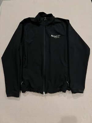 Lands' End Men's Grid Fleece Zip-Up Soft Shell Jacket XL Logo - Main Image