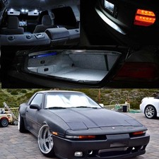For 86-93 Toyota Supra A70 Led Xenon Light Bulb Interior Full Package Kit