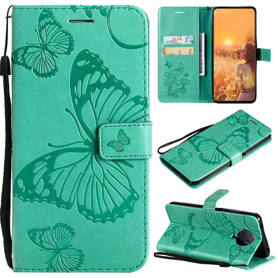 For Nokia G10 X20 8.1 5.1 6 3D Embossing PU Leather Flip Wallet Case Phone Cover - Image 3 of 4
